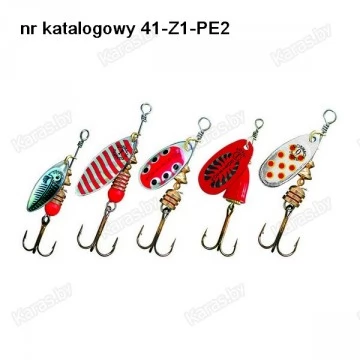 Набор блесен Robinson Perch 2 (окунь, голавль) 2-4г (okon 2) 41-Z2-PE2